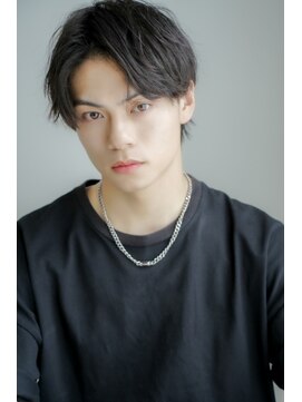 ヘアーアンドメイク サワ 天神店(Sawa) センターパートスタイル