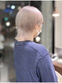 《karin》white milk tea beige × wolf cut/名駅/名古屋駅