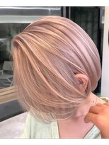 テラ 仙台(Tera)&nbsp;オレンジ　ベージュ　ショートカット