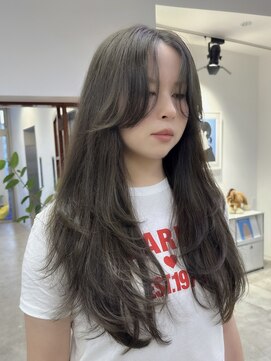 ソピ 名古屋名駅(sopi by invitation) 赤み消しカラー オリーブカラー オリーブグレージュ透明感カラー