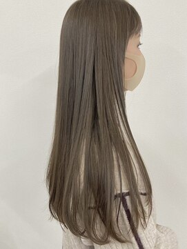 ウル 岡山駅店(ULu.) 髪質改善ブリーチなしワンカラートリートメント20代30代40代艶