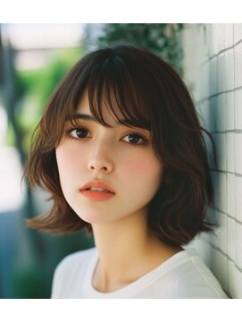 ルシードスタイル アウラ 松戸市五香(LUCIDO STYLE Aura) うる艶サラサラショート【松戸#五香#白髪染め#カラー#髪質改善】