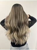 バレイヤージュ/ハイライト/ブリーチ/レイヤーカット/髪質改善