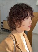 スパイラルショートパーマウルフ【群馬/太田】
