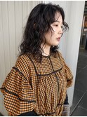 レイヤーカット×ニュアンスパーマ【近藤】
