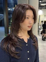 シティ(CITY)&nbsp;ワンカールレイヤー　ベージュカラー