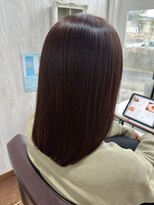 コルテ 倉敷西坂店(CoRte.)&nbsp;愛されセミディ/地毛風ストレート/ナチュラルブラウン/血行促進