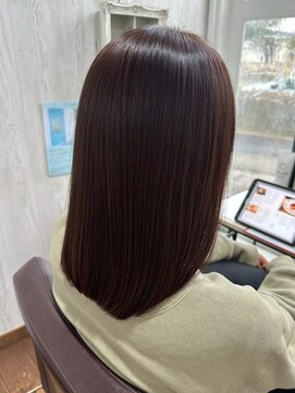 コルテ 倉敷西坂店(CoRte.) 愛されセミディ/地毛風ストレート/ナチュラルブラウン/血行促進