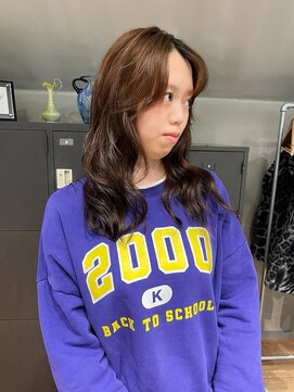 スヴニール(souvenir) ロングパーマ コテ巻き風パーマ デジタルパーマ