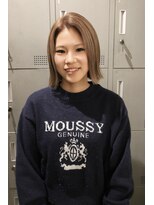 ロロネー 天満(Lolonois)&nbsp;【Lolonois天満】ダメージ軽減！ミルクティーカラー（釣本竜哉）