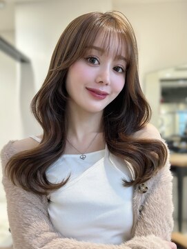 エヌアイ オモテサンドウ(ni omotesando) ☆くびれヘア 顔まわりカット ベージュカラー☆