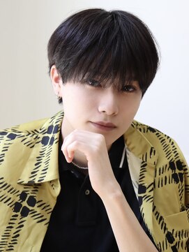 ルーシー 渋谷(LUCEY) センターパートフェザーパーマシャドウパーマメンズパーマ