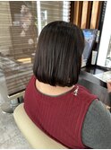 ストレート2ヶ月後もピカピカボブ