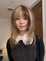 ナループロアツム(Nalu pu loa Tsum)&nbsp;デザインカラー/グランジ/レイヤーカット/ハイレイヤーカット