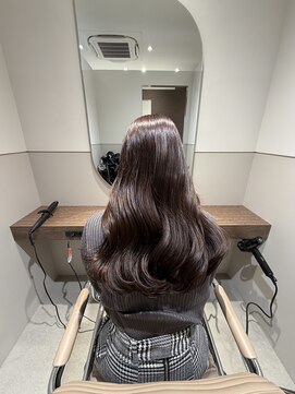 サロウィン 倉敷店(SALOWIN) つやつやピンクブラウン