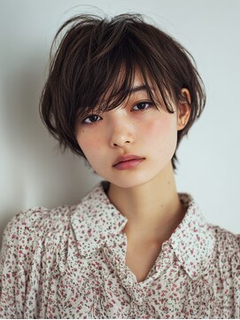 バイエイト(X８) キリっとなりすぎない可愛いマッシュショート