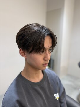 ロンド ロワール 門前仲町(Lond Loire) men's/センターパート/ニュアンスパーマ/門前仲町