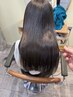 【ケア特化NO1メニュー】カット＋髪質改善カラー+ケラチントリートメント