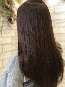 シエロ  池袋西口(Cielo) 艶ピンクブラウンロング