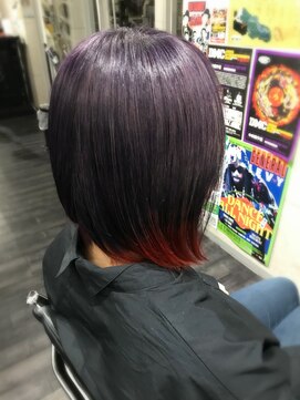 ミミック (mimic) ハロウィンカラー　紫×オレンジ　TRICKstyle！