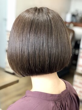 ヘアメイク ベル(hair make Belle) ミニボブ×ラベンダーアッシュ