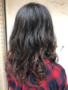 ラクヘアー 明大前(rakhair) 波ウェーブナチュラルパーマ