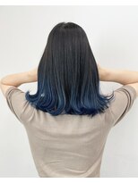 アライブ キチジョウジ(ALIVE Kichijoji)&nbsp;【ALIVE吉祥寺】ブルーブラック＊Aラインボブ