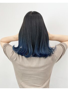 アライブ キチジョウジ(ALIVE Kichijoji) 【ALIVE吉祥寺】ブルーブラック＊Aラインボブ