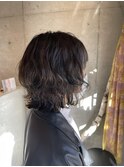 【sourire南大分店】ウルフ×ゆるふわパーマ