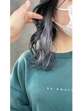 《インナーカラー》岡山/問屋町/ブリーチ/髪質改善/ダブルカラー/ハイライト/バレイヤージュ/髪質改善