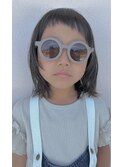 kidsヘア　マッシュウルフ