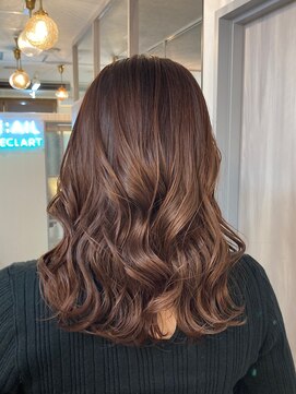 レイルバイエクラート 大宮西口店(REAIL by ECLART) 暖色系カラー×艶巻き