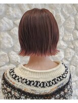 モアナ バイ ヘッドライト 二俣川店(Moana by HEADLIGHT)&nbsp;Moana インナーカラー＃ピンク＃ショートボブ