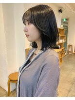 クラフト ヘア デザイン(CRAFT HAIR DESIGN) 【CRAFT渡邉】くびれレイヤーボブ / 地毛風グレージュ