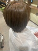 白髪ぼかしハイライト