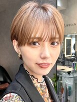 ロンドソレイユ 池袋(Lond soleil)&nbsp;ショート/ボブ/レイヤーカット/グレーベージュ/髪質改善[池袋]