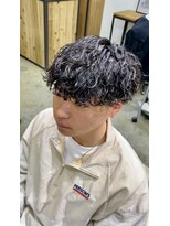 エルオム(EL.HOMME)&nbsp;波巻きツイスパMIXクリームパーマ