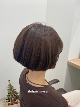 イロヘアミーサ 矢作店(ilo.hair mysa) ミニマムボブ
