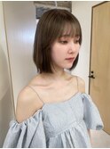 【Neelu_hina】1ブリーチで作る透明感オリーブベージュ