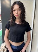 ハード風パーマ/タテオチウェーブ__下北沢