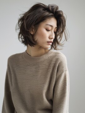 アルトリスト(Altruist Aging×HAIR&SPA) ☆イメチェンピンクベージュアンブレラカラー前髪クールショート