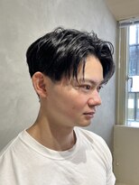 ニコ トウキョウ ヨコハマ(nico)&nbsp;センターパート/ニュアンスパーマ/メンズカット/カルマパーマ