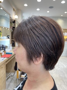 シオン(sion) ショートスタイル/チョコレートブラウン/20代/30代/40代/50代