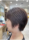 ショートスタイル/チョコレートブラウン/20代/30代/40代/50代