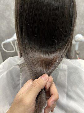 フォンド 津田沼(fond.) 着物/フェミニンロング/似合わせカット/津田沼/韓国/顔周り/艶髪