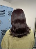 【Cuem諏訪】レッドブラウン  ブリーチ無し