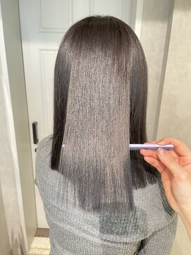 ゼスト クレス(ZEST Cres) 【立川cres小山】髪質改善　 gray beige lavender