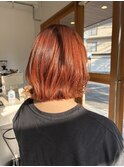 縮毛矯正/北千里/ショート/ブリーチ/インナー/ボブ/髪質改善