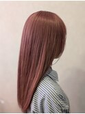 ブリーチ2回透明感ペールピンクロング【薬師神】