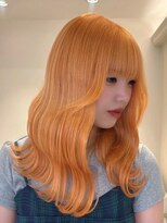 ベレーザ 渋谷(BELEZA)&nbsp;15127アプリコットオレンジワンホンヘアオレンジベージュ